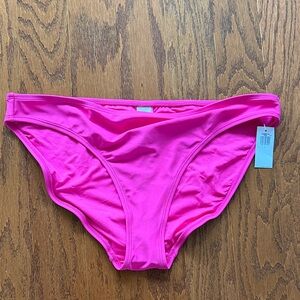 Old Navy Bright Pink Classic Bikini Bottom